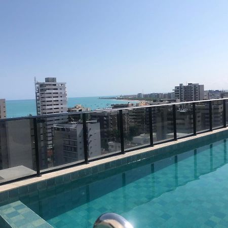 Maceió Ponta Verde - Vista Para O Marアパートホテル エクステリア 写真